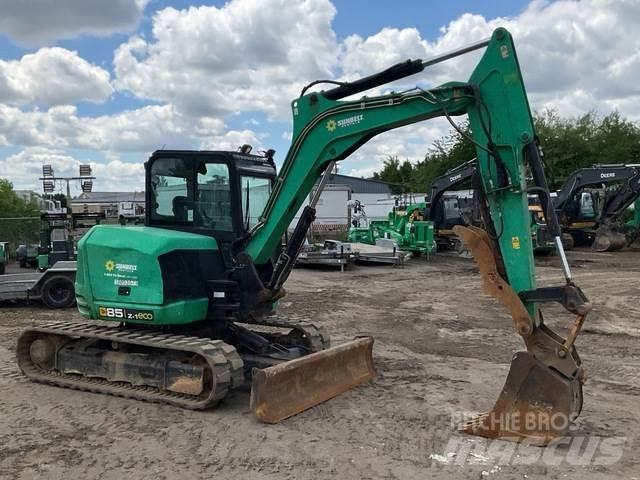JCB 85Z-1 Kāpurķēžu ekskavatori