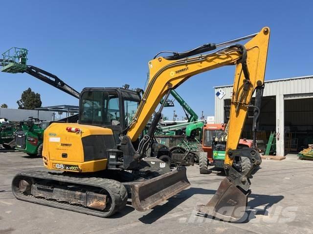 JCB 85Z-1 Kāpurķēžu ekskavatori