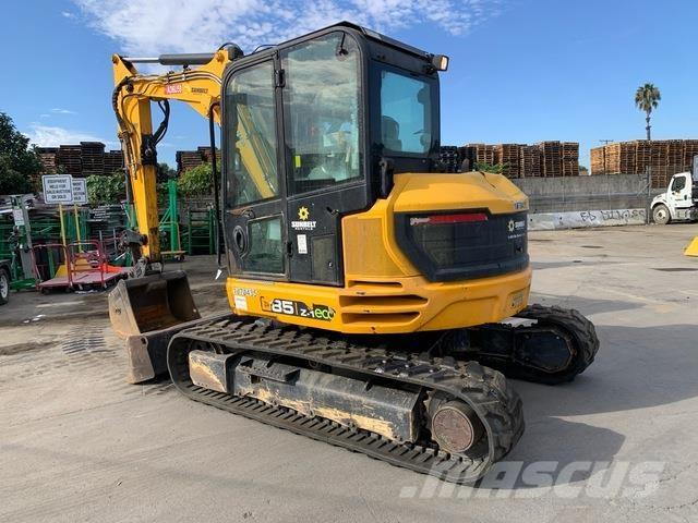 JCB 85Z-1 Kāpurķēžu ekskavatori