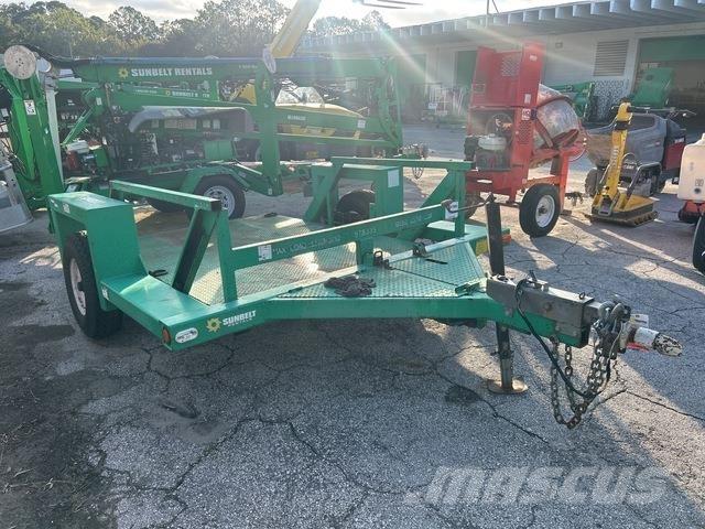 JLG 4610 Zemie treileri