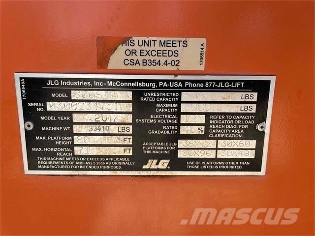 JLG 800S Teleskopiskie pacēlāji