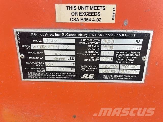 JLG 860SJ Teleskopiskie pacēlāji