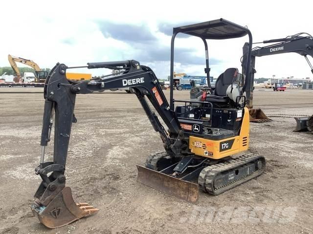 John Deere 17G Kāpurķēžu ekskavatori