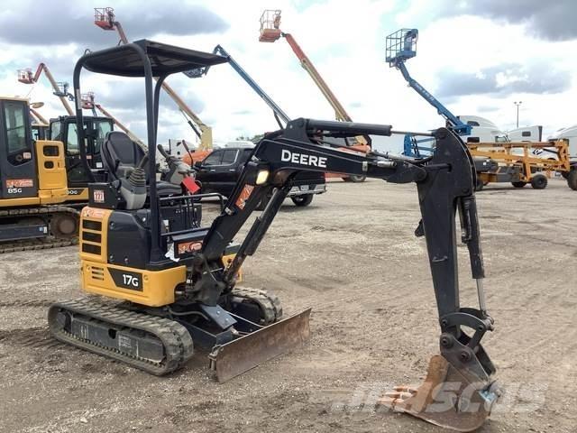 John Deere 17G Kāpurķēžu ekskavatori
