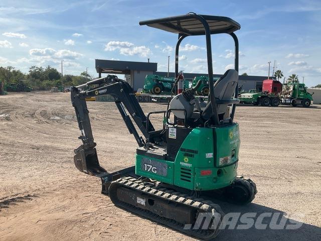 John Deere 17G Kāpurķēžu ekskavatori