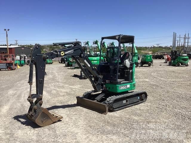 John Deere 26G Kāpurķēžu ekskavatori