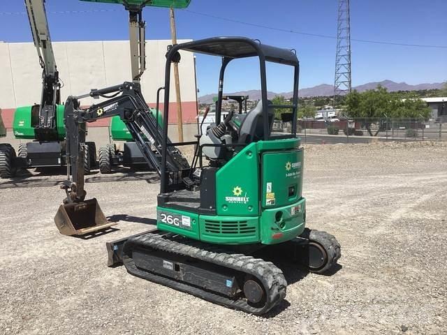 John Deere 26G Kāpurķēžu ekskavatori