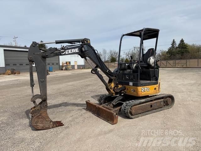 John Deere 27D Kāpurķēžu ekskavatori
