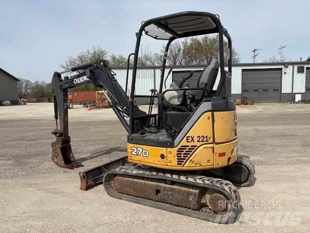 John Deere 27D Kāpurķēžu ekskavatori
