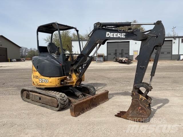 John Deere 27D Kāpurķēžu ekskavatori