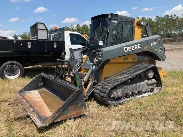 John Deere 333 Lietoti riteņu kompaktiekrāvēji