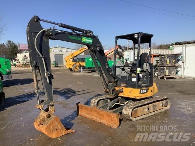 John Deere 35G Kāpurķēžu ekskavatori
