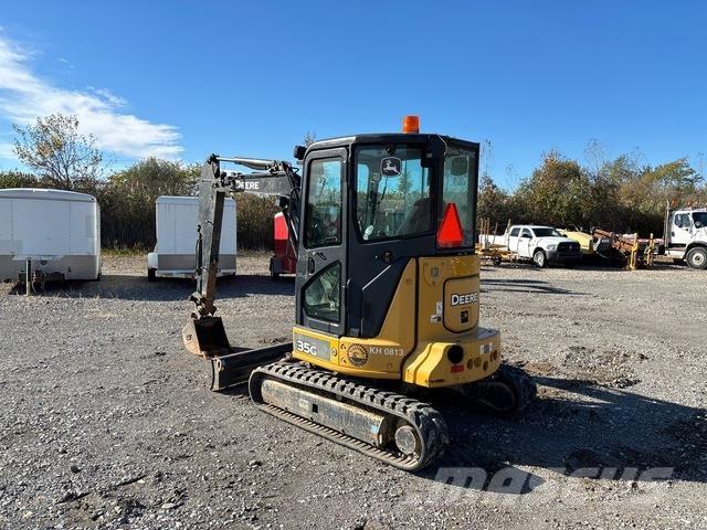 John Deere 35G Kāpurķēžu ekskavatori