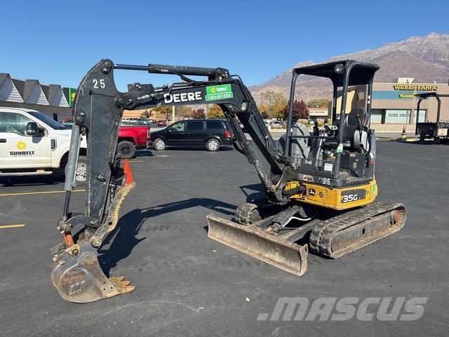 John Deere 35G Kāpurķēžu ekskavatori