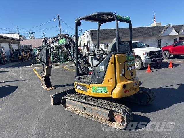 John Deere 35G Kāpurķēžu ekskavatori