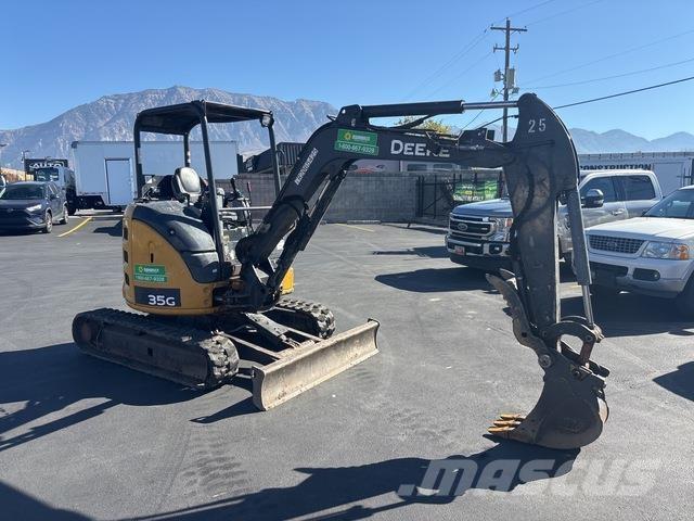 John Deere 35G Kāpurķēžu ekskavatori