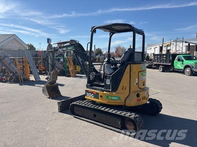 John Deere 35G Kāpurķēžu ekskavatori