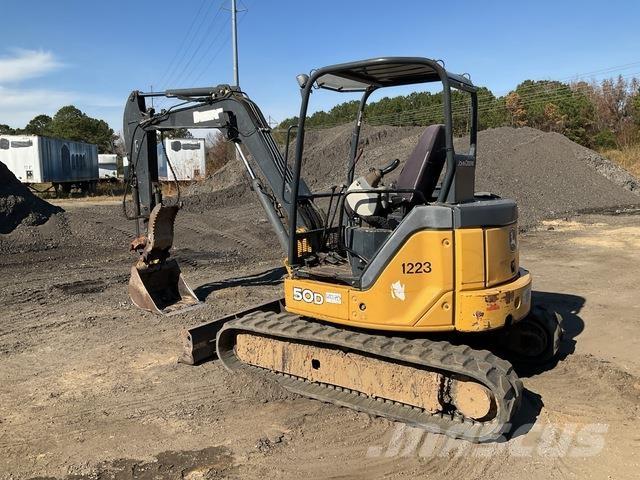 John Deere 50D Kāpurķēžu ekskavatori