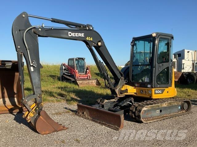 John Deere 50G Kāpurķēžu ekskavatori