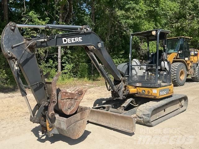 John Deere 50G Kāpurķēžu ekskavatori