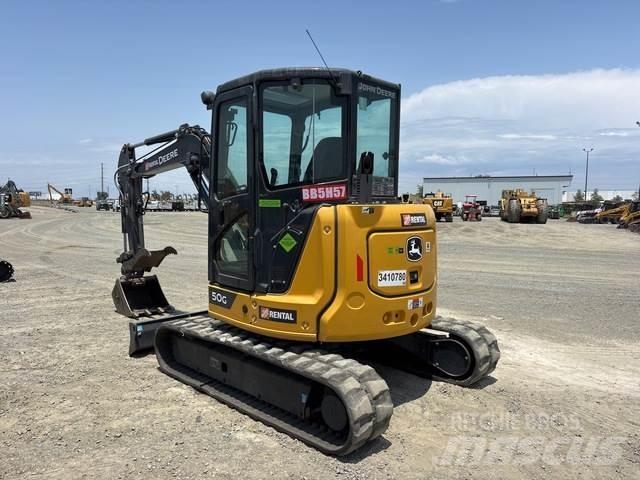 John Deere 50G Kāpurķēžu ekskavatori