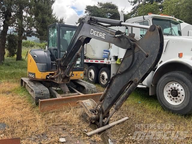 John Deere 50G Kāpurķēžu ekskavatori