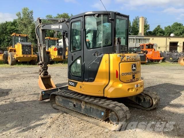 John Deere 50G Kāpurķēžu ekskavatori