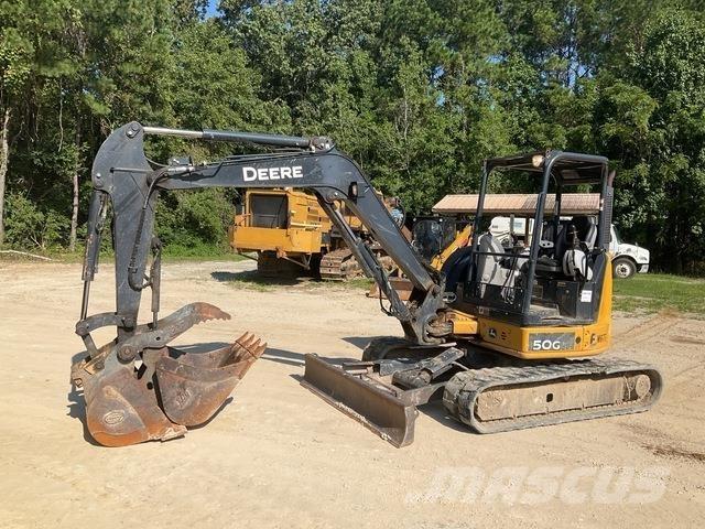 John Deere 50G Kāpurķēžu ekskavatori