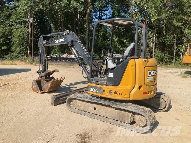 John Deere 50G Kāpurķēžu ekskavatori