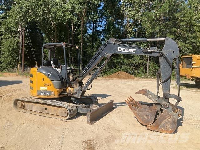 John Deere 50G Kāpurķēžu ekskavatori