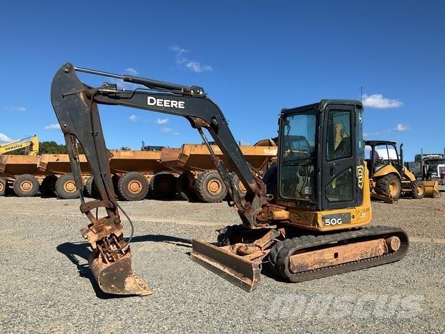 John Deere 50G Kāpurķēžu ekskavatori