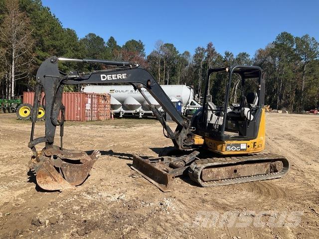 John Deere 50G Kāpurķēžu ekskavatori