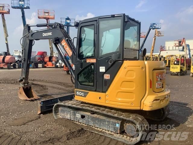 John Deere 60G Kāpurķēžu ekskavatori