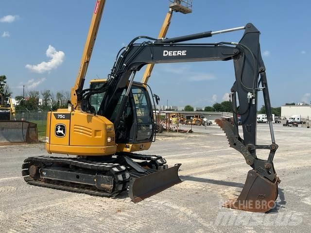 John Deere 75G Kāpurķēžu ekskavatori