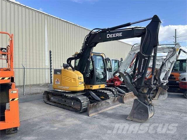 John Deere 75G Kāpurķēžu ekskavatori