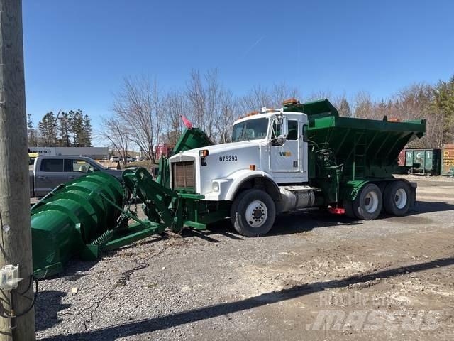 Kenworth T800 Sniega naži un tīrītāji