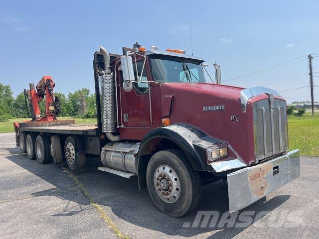 Kenworth T800 Smagās mašīnas ar celtni