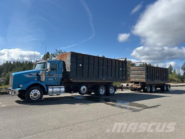 Kenworth T800 Treileri ar āķi