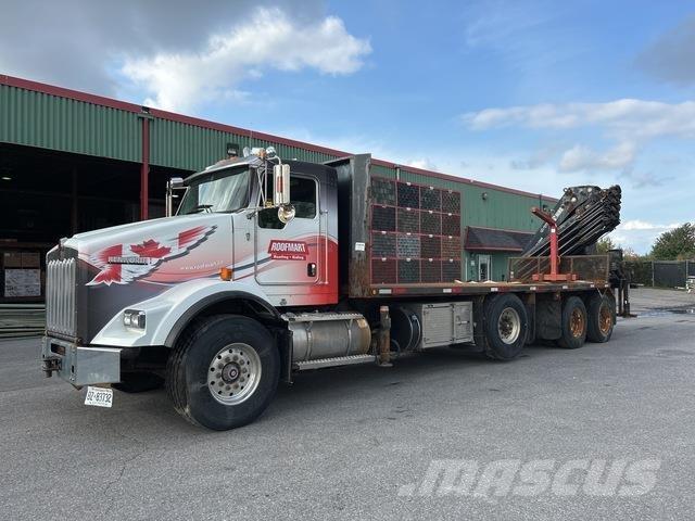 Kenworth T800 Smagās mašīnas ar celtni