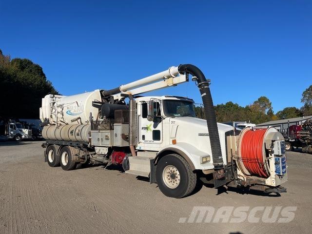 Kenworth T800 Kombinētās vakumsūkņa mašīnas