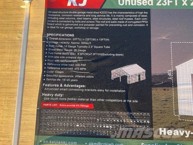 KJ K2223 Tērauda karkasa ēkas