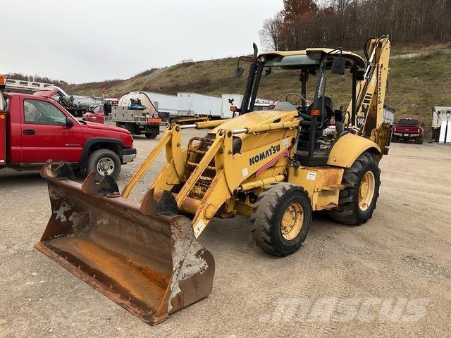 Komatsu WB140 Ekskavatori-iekrāvēji