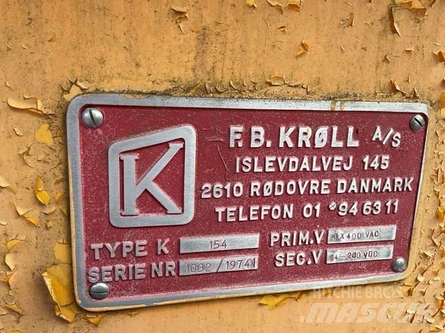 Kroll K154 Torņa krāni