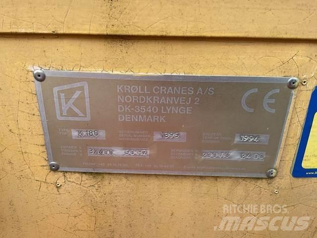 Kroll K180 Torņa krāni