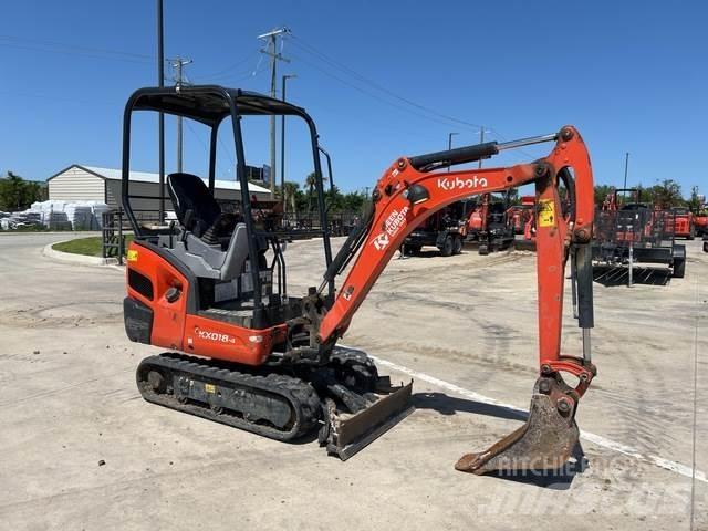 Kubota KX018-4 Kāpurķēžu ekskavatori
