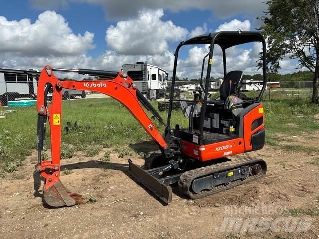 Kubota KX018-4 Kāpurķēžu ekskavatori