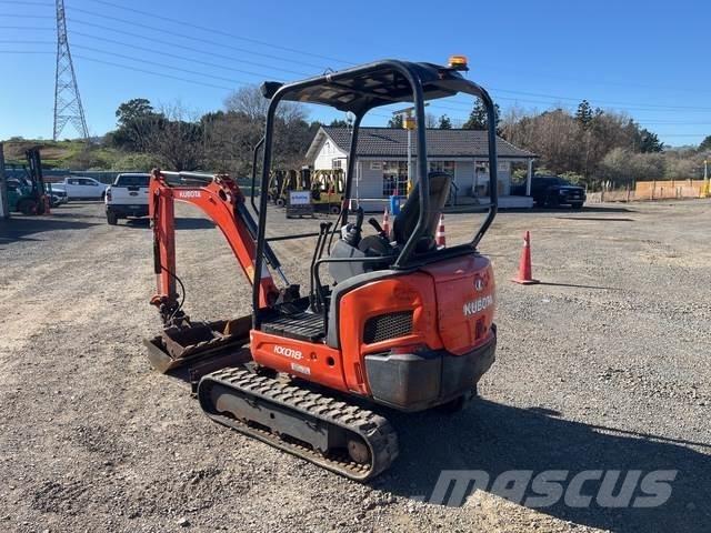 Kubota KX018-4 Mini ekskavatori < 7 t