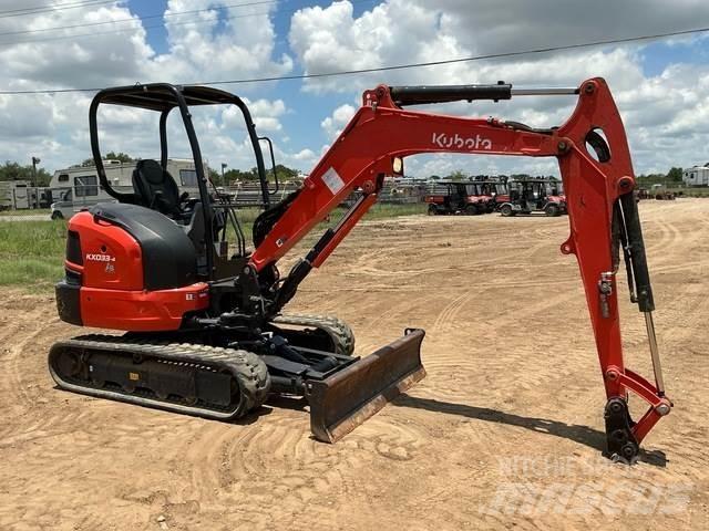 Kubota KX033-4 Kāpurķēžu ekskavatori