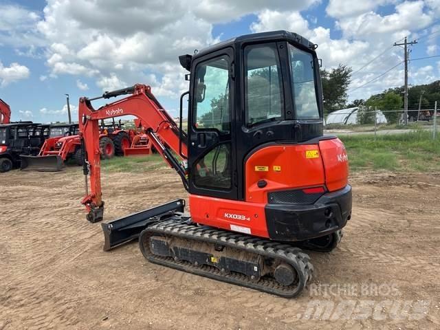 Kubota KX033-4 Kāpurķēžu ekskavatori