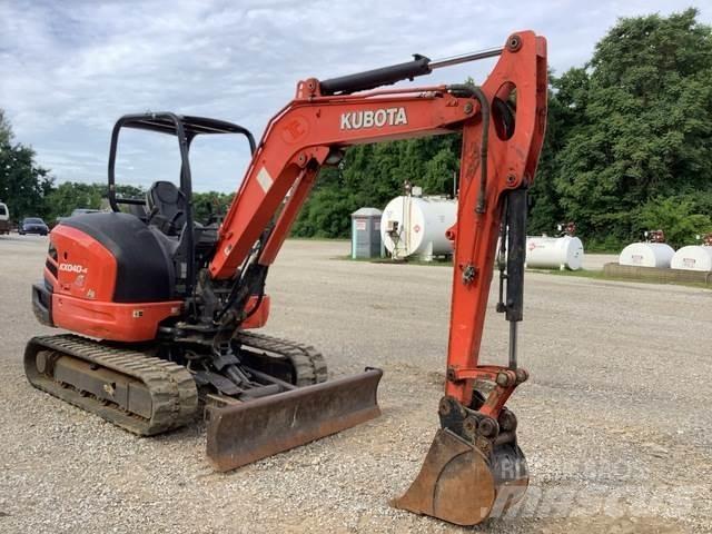 Kubota KX040-4 Kāpurķēžu ekskavatori